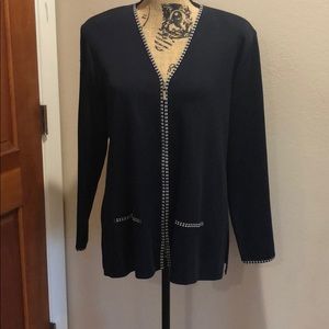 Misook zippered Jacket